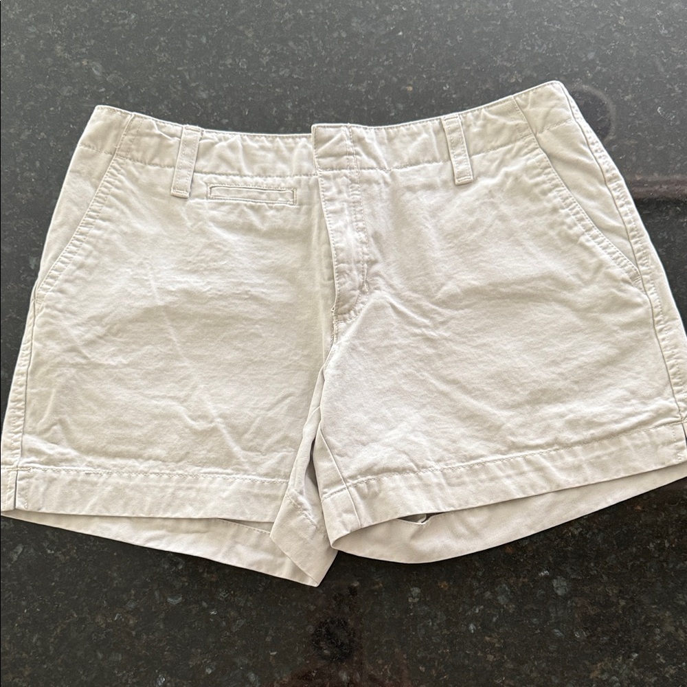 Old Navy Women's Light Beige Tan Cotton Shorts